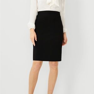 Ann Taylor Black Pencil Skirt